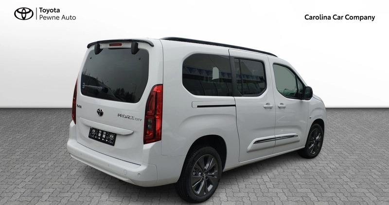 Toyota Proace City Verso cena 159500 przebieg: 4, rok produkcji 2023 z Trzciel małe 352